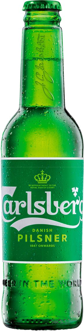 Carlsberg Danish Pilsner bottle